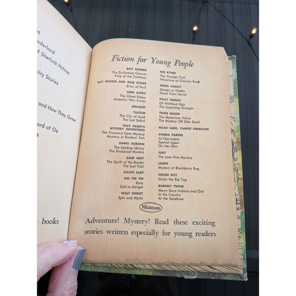 VTG Lassie and the Secret of the Summer – Hardcover Authorized TV Edition 1958 - Picture 8 of 12